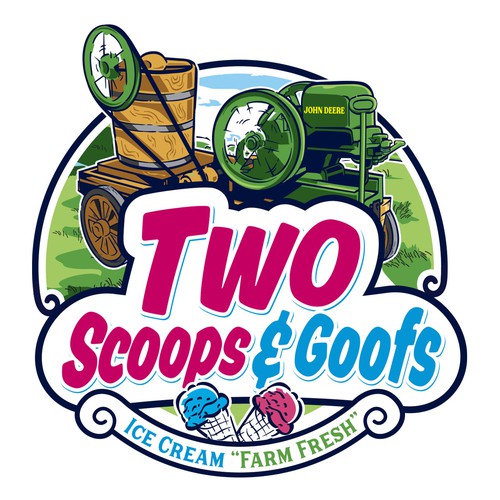 Two Scoops Design by Papahenk