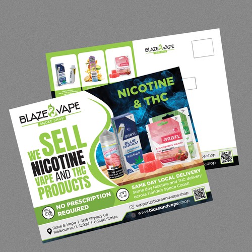 Postcard, flyer or print contest entry by Logicainfo ♥