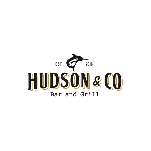 Hudson & Co | Bar and Grill | Logo design contest