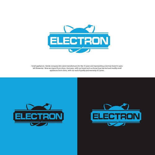 Newlogo designwith the electron drawn as a solid logo Design réalisé par Hamlet/simba14