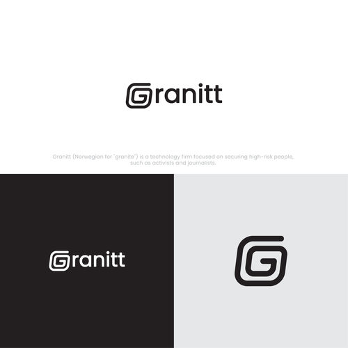 Logo to represent cybersecurity for high-risk people Design by Matt Bradshaw Design