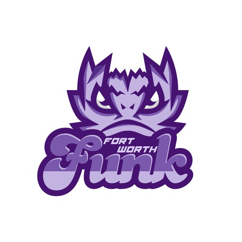 Basketball Logo for Team 'Fort Worth Funk' - Your Winning Logo Featured on Major Sports Network Design by BRANDIT+