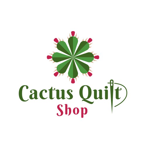 Design a logo for a modern quilt shop! Design by Rav Astra