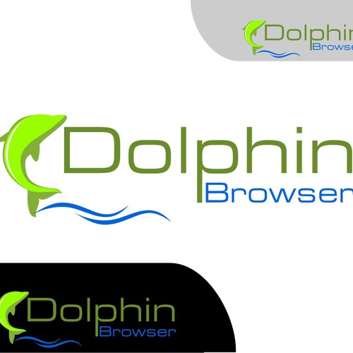 New logo for Dolphin Browser Design by Nanak-DNA