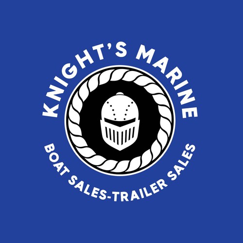 Knight Marine Logo Design by pedroferreirafonseca