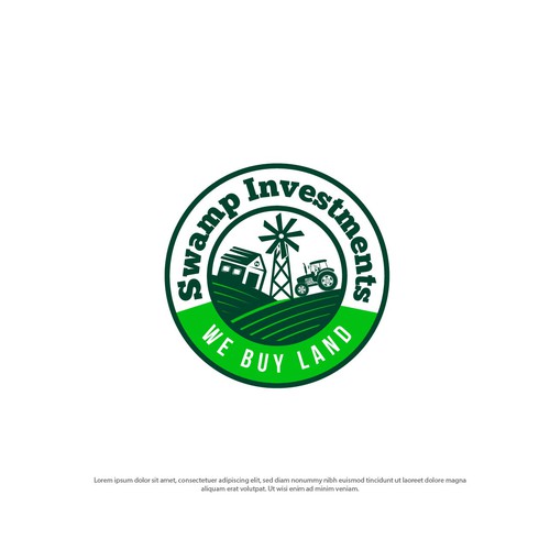 We need a logo for Swamp Investments - We buy Farms, Timberland and Vacant Land Design by Hossam zakria