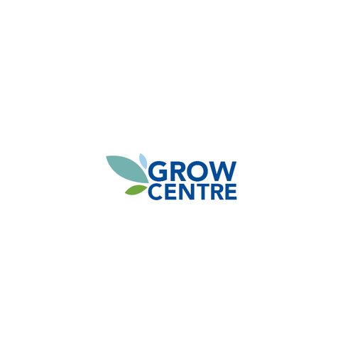 Logo design for Grow Centre Diseño de Dzynz