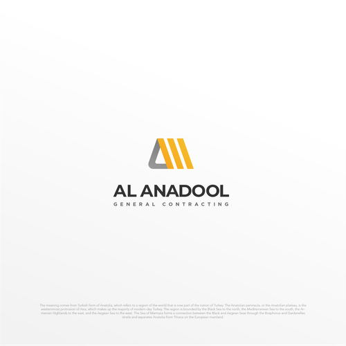 Design attractive logo for "Al Anadol General Construction Company" Design by pxlabStudio