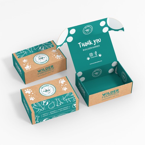 Design a CRAZY shipping box for an innovative dog nutrition company! Design réalisé par CUPEDIUM