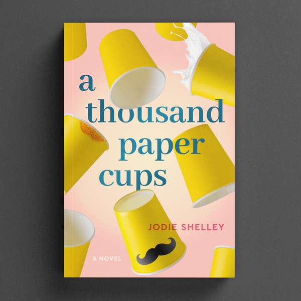 Design by keyreel titled "A Thousand Paper Cups book cover"