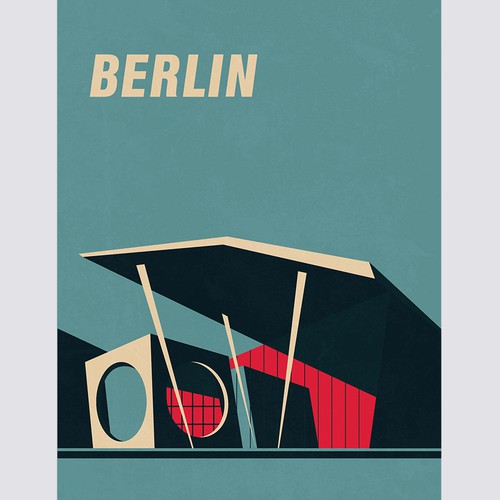 99designs Community Contest: Create a great poster for 99designs' new Berlin office (multiple winners) デザイン by gOrange