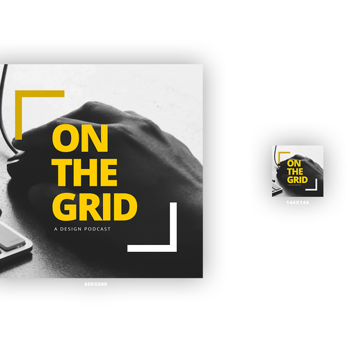 Create cover artwork for On the Grid, a podcast about design Design by SetupShop™