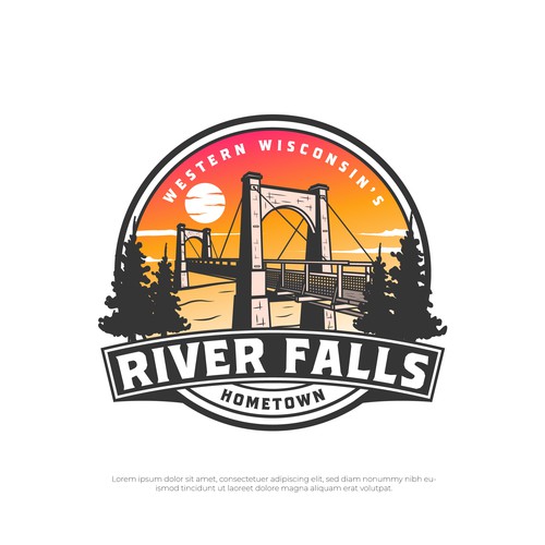 Western Wisconsin's Hometown - River Falls - Tourism Logo Needed Design by Altaris Design