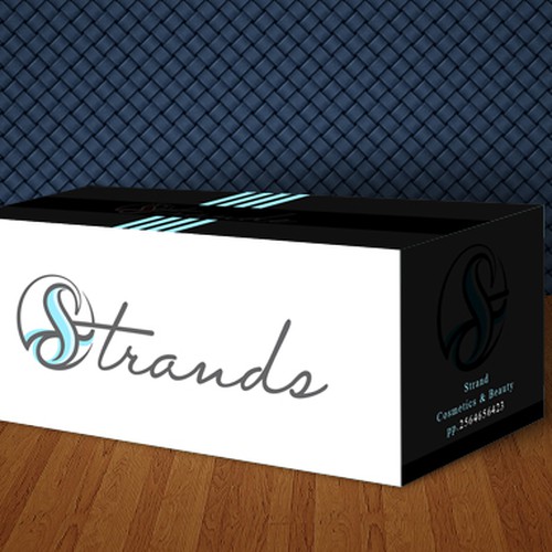 print or packaging design for Strand Hair Diseño de SHEWO®