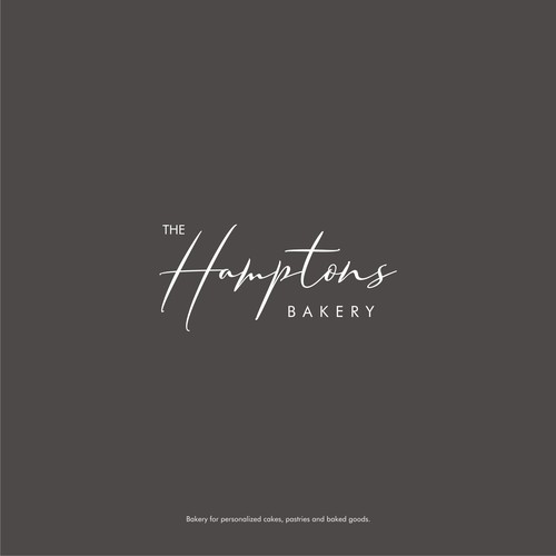 The Hamptons Bakery Logo Design by Dirtymice