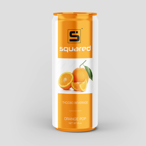 Clean - edgy beverage can for THC / CBD drink Design by SONUPARMAR