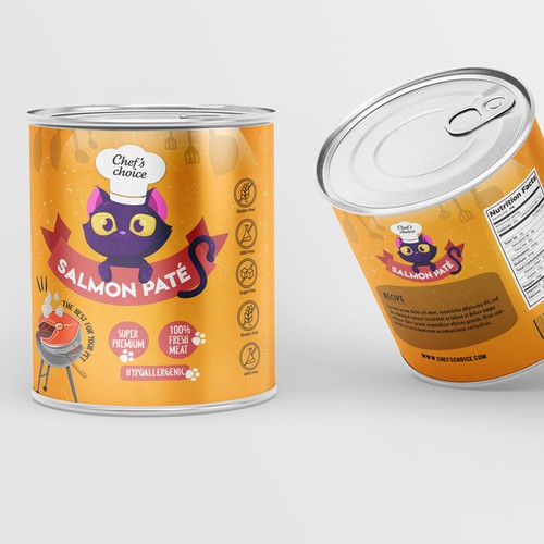 Design a super premium pet food packaging! Design by Budour A.