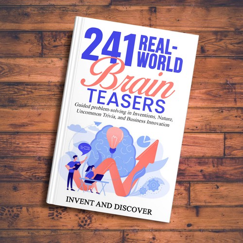 Book Cover - Creativity, Innovation, Inventions, Lateral thinking Design by Zahari Studio