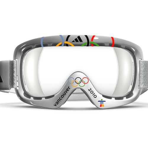 Design adidas goggles for Winter Olympics Design by Happyman