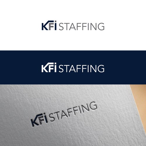 New Staffing Agency Logo! Design by Web Hub Solution