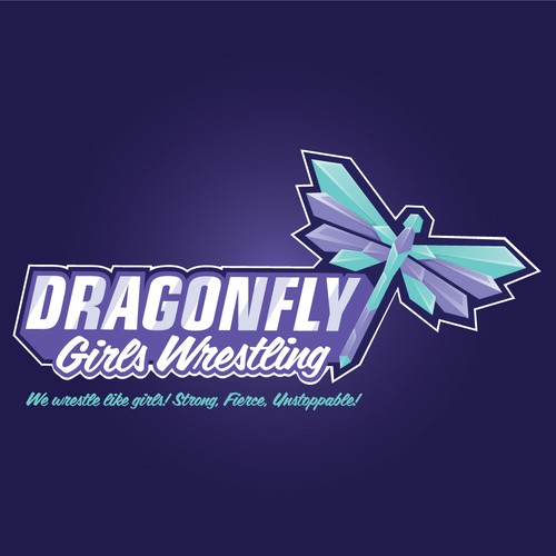 DragonFly Girls Only Wrestling Program! Help us grow girls wrestling!!! Réalisé par Missy_Design