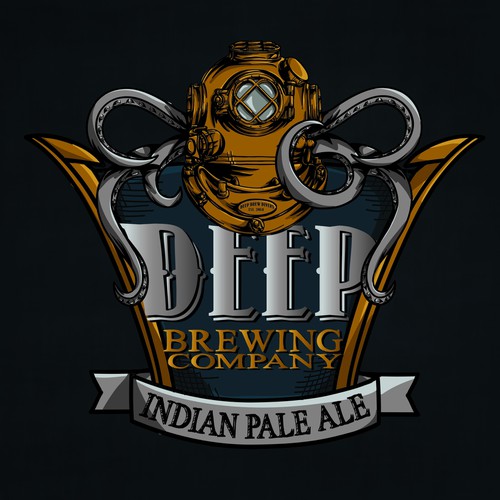 Artisan Brewery requires ICONIC Deep Sea INSPIRED logo that will weather the ages!!! デザイン by Taryn S