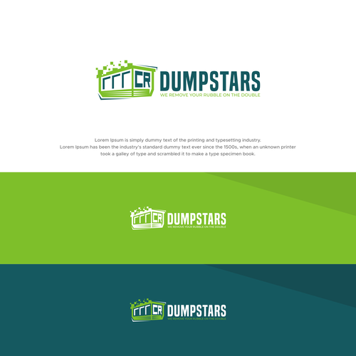 Design a catchy logo for a junk removal and dumpster rental business Design by MotionPixelll™