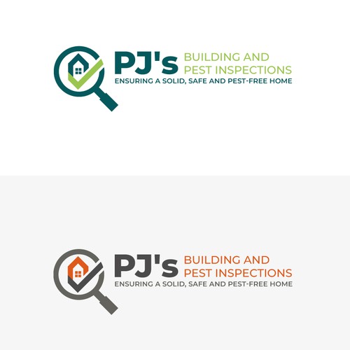 Design a modern logo for a building and pest inspection company Design by @Monourparvez