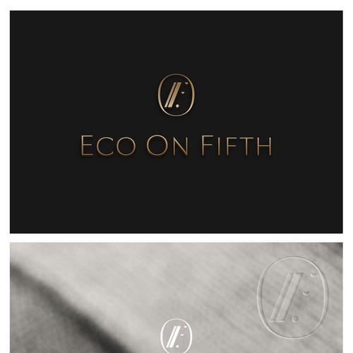 Elegant and Chic Eco Fashion Logo Design by arabella june