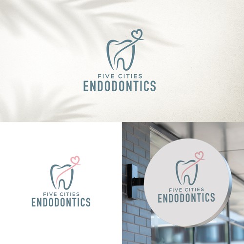 California Modern Dental Office Logo Design by Manu P C