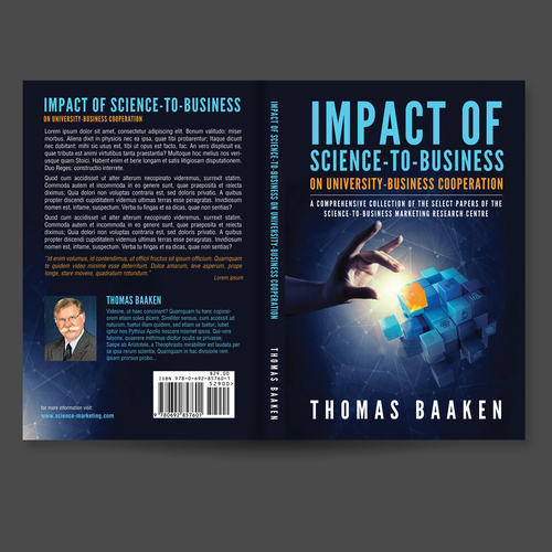 Creative modern future oriented book cover Design by pop ● design