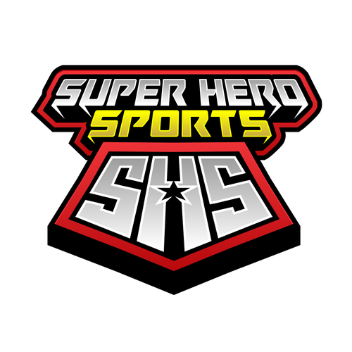 logo for super hero sports leagues Diseño de WADEHEL