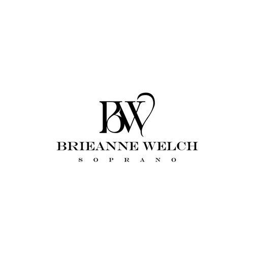 Logo Design for Modern Operatic Soprano Singer Design by JamPasir