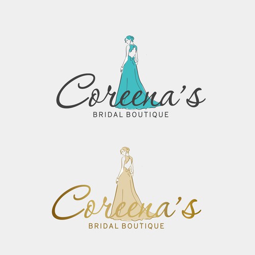 Design an elegant, modern logo for a bridal boutique Réalisé par radost.m