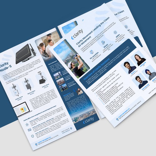 Design one-pager company overview Design by Hadi (Achiver)