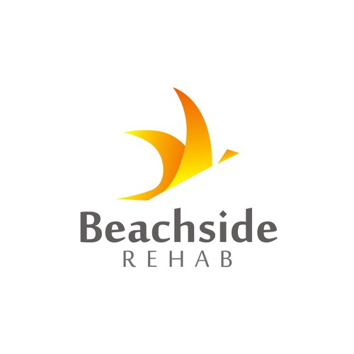 Log design for exclusive addiction treatment center Design by Hero Vector