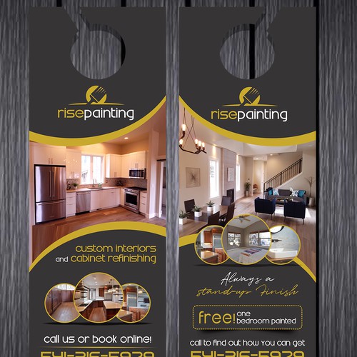 Door Hanger for Painting Contractor Postcard, flyer or print contest