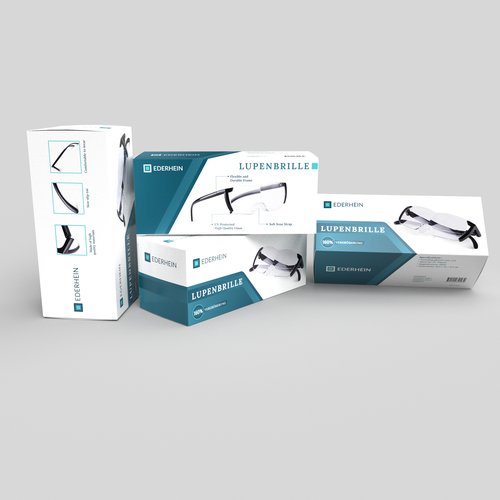 Design a product packaging for a magnifying glasses Design by grafixsõl™