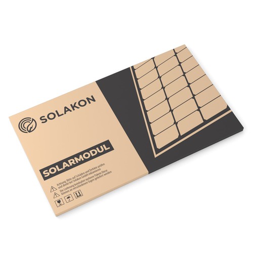 Create a nice Packaging Design for Solar Panels Design by -RD-