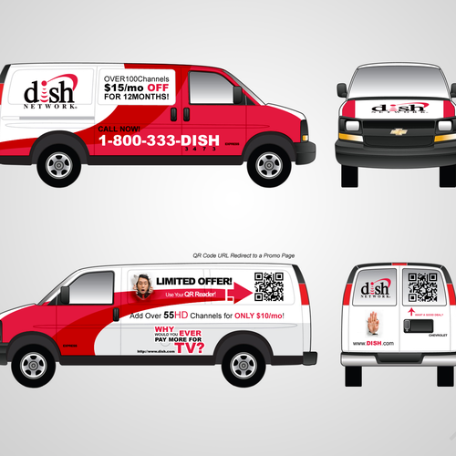 V&S 002 ~ REDESIGN THE DISH NETWORK INSTALLATION FLEET Design por kotan