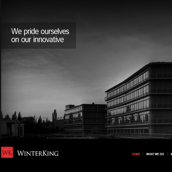 Design by J W T Design titled "website"