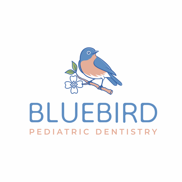 Design by MWN_13 titled "Bluebird Pediatric Dentistry Logo Design"