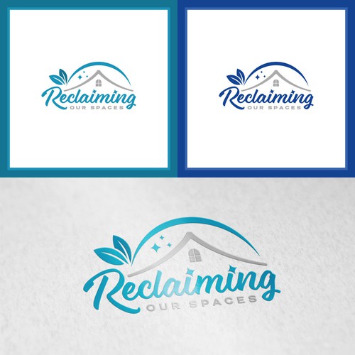 A fresh, classy, sophisticated, logo for my decluttering business Design by ZEN ZAI™