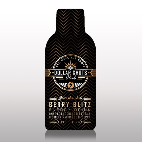 Design di Create an eye-catching energy shot drink bottle design for the relaunch our eCommerce Supplement Shot Co.!! di BRAVO-designs