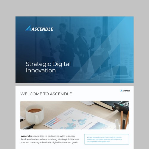 PowerPoint template contest entry by DigitCase
