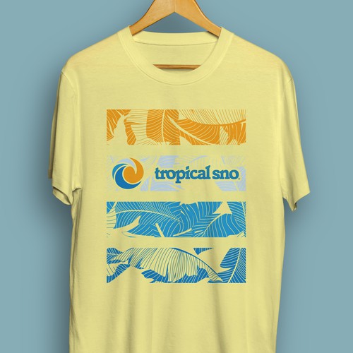 Tropical T-Shirt Design Design by zzzArt