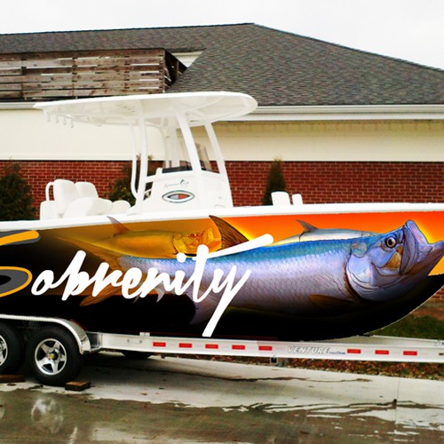 design needed for boat wrap. will be seen by many a