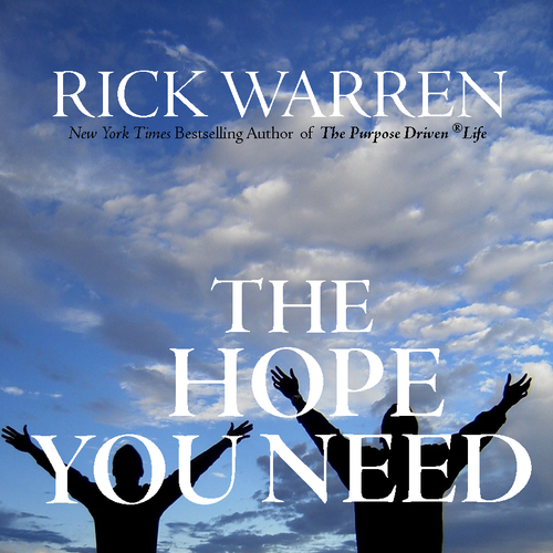 Design Rick Warren's New Book Cover Diseño de Paulas Panday