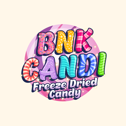 Design a colorful candy logo for our candy company Design by EsrasStudio