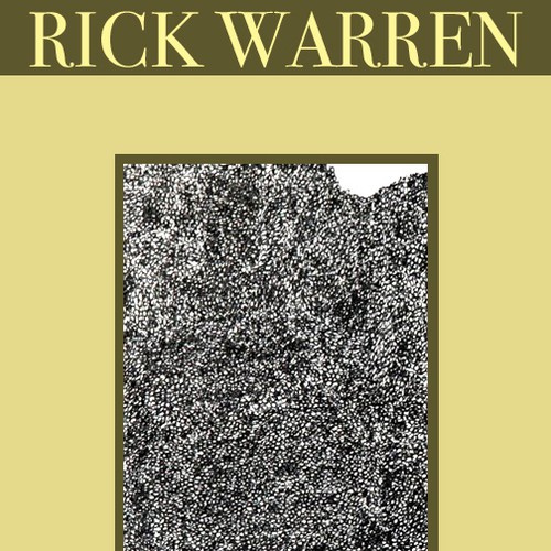 Design Rick Warren's New Book Cover Diseño de daelee